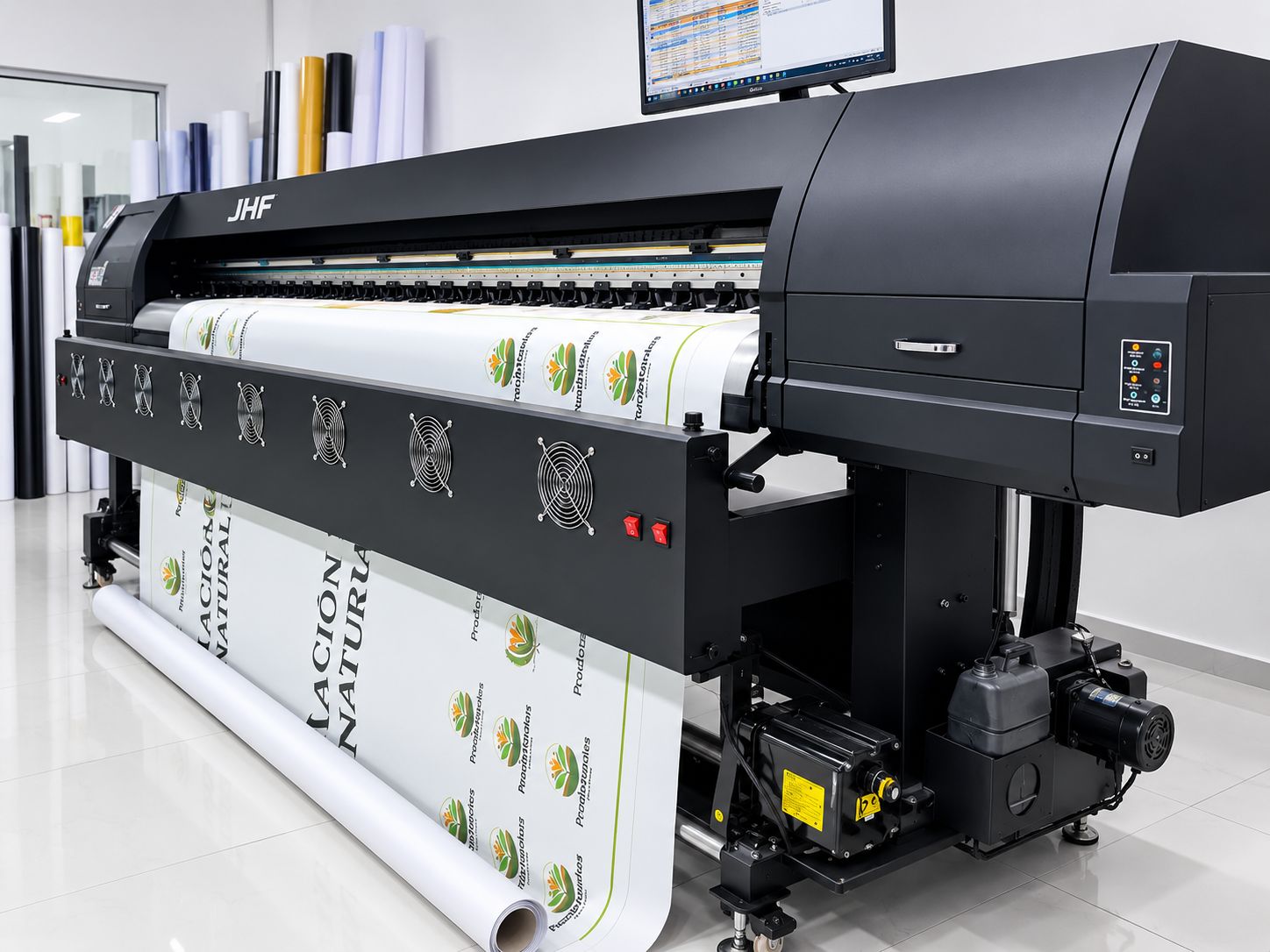 Plotter de gran formato del taller de ALEXQUIN