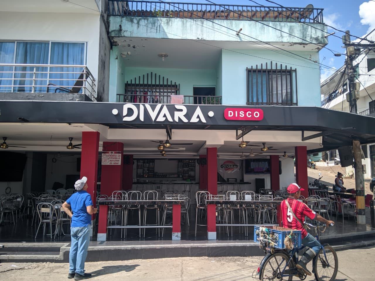 Aviso para fachada – DIVARA Disco
